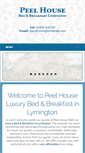 Mobile Screenshot of lymingtonbandb.com